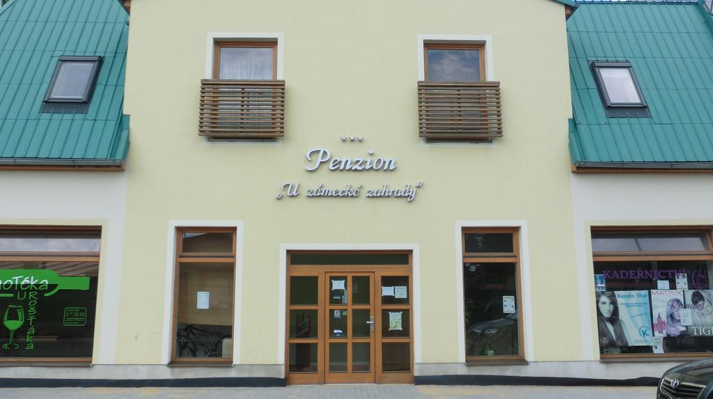 Penzion U Zámecké Zahrady Lipník nad Becvou Exterior foto